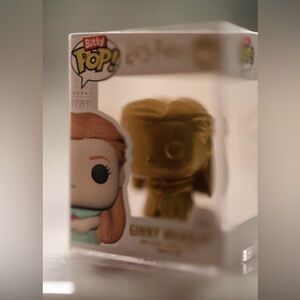 Funko Bitty Pop! Harry Potter and the goblet of fire- Ginny Weasley Gold 1/24